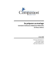 Curriculum- Adolescents- 15-18 ans - Année 2
