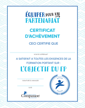l’objectif du Certificat PF