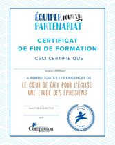 Certificat d’étude du Coeur de Dieu pour l'Église