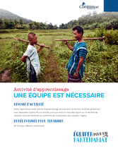 Une équipe est nécessaire