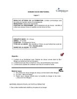 Curriculum - Domaine Socio-Émotionnel - 3 à 5 ans - Année 1