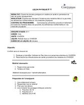 L11 Attitudes sur le VIH-SIDA PH 9-11 Yr1
