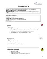 L14 La promotion de Joseph aide sa famille