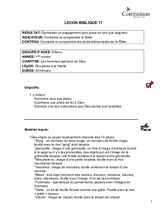 L17 Des plaies à la liberté