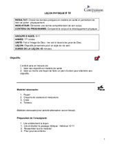 L18 Objectifs personnels pour un mode de vie sain PH 9-11 Yr