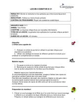 L21 L'application des aptitudes de la pensée critique