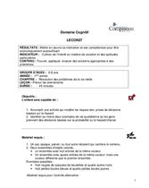 L27 Prévoir les évènements