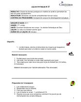 L37 La valeur du football dans le sportPH 9-11 Yr1