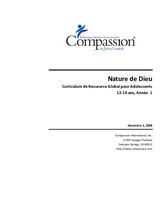 Nature de Dieu 12 an 1 et plus