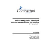 Obtenir et garder un emploi_12-14 ans_Année 1