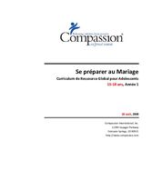 Se préparer au mariage 15-18 ans Année 1