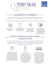 Terry Talks : Les Enfants et les Médias (Infographie)