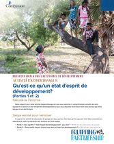 Qu'est-ce qu'un état d’esprit développement ?