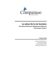 Valeur de la vie humaine