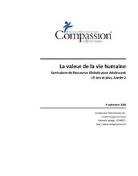 Valeur de la vie humaine