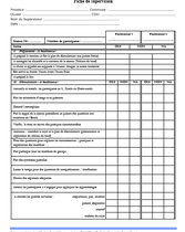 Fiche de Supervision