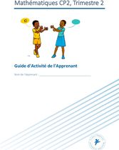 Guide d'Activités de l'Apprenant CP2 Trimestre 2 - Programme de calcul en numératie